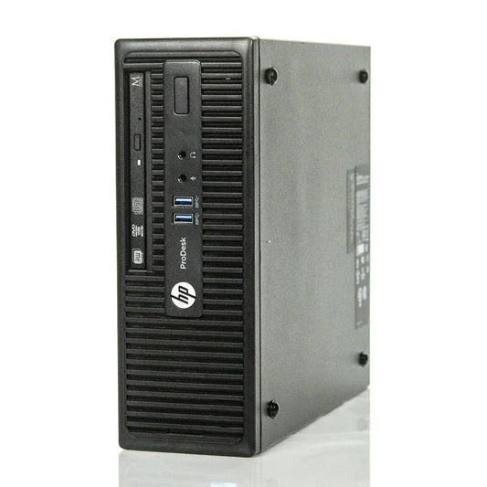 HP ProDesk 400 G3 SFF - Core i3 6th Gen - 8GB DDR4 - 256GB SSD - Windows 11 Pro - Excellent Electronics