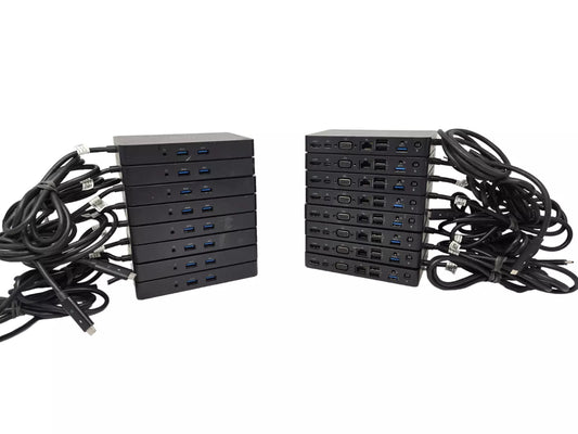 Lot of 16 x Dell Docking Station WD15 (K17A) - Excellent Electronics