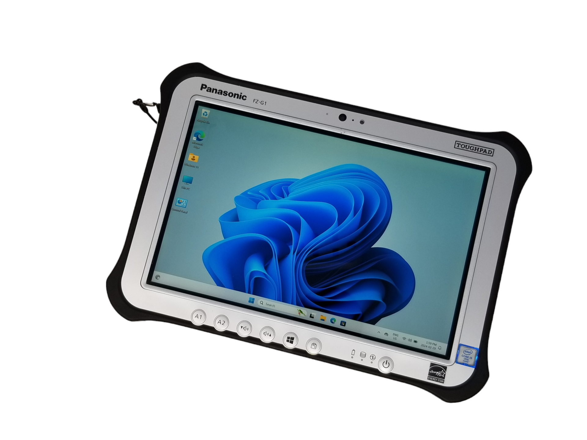 タブレット Panasonic - PANASONIC  FZ-G1 TOUGHPAD CI5 128GB 10.1 Panasonic Toughpad G1, FZ-G1 MK3, Core i5-5300U 2.30GHz